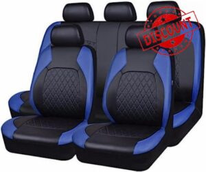 JCVT Car Seat Cover Full Sets for Nissan X-Trail 5-seats 2017 2018 2019 2020
