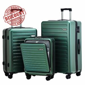 TydeCkare 3 Pcs (20/24/28) Luggage Set