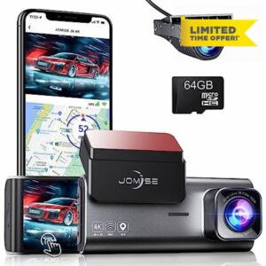 JOMISE J6 Dash Cam Front and Rear