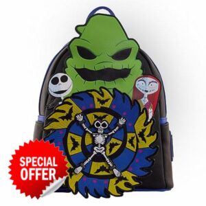 Loungefly - the Nightmare Before Christmas 30th Backpack - Disney - the Nightmare Before Christmas - Amazon Exclusive - Cute Collectable Bag - Gift Idea - Official Merchandise - for Boys