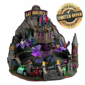 Lemax 24933-UK Spooky Town Sights & Sounds: The Count's Bat Bonanza
