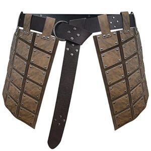 Retro Double Sides Waist Armor with Belt