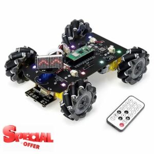 Freenove Mecanum Wheel Car Kit for Raspberry Pi Pico W (Included) (Compatible with Arduino IDE)