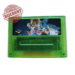 Gamevortex Super Cartridge 118 in 1 Multi Games Cartridge for SNES 16Bit Classic Game Consoles
