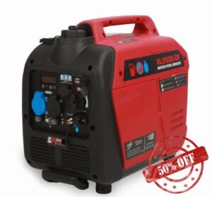 Excel Power XL3500i-DF 3.2KW Dual Fuel True Sine Wave Petrol Inverter Generator Ideal For Camping