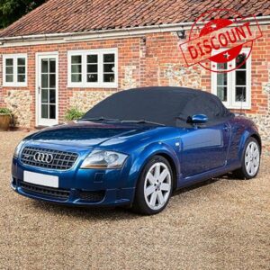 Tailored Convertible Car Half Cover Roof Protector For Audi TT Mk1