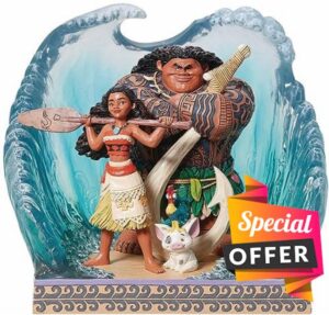 Enesco - Moana - Disney Traditions - Movie Poster Scene Figure