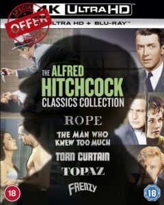 ALFRED HITCHCOCK: CLASSICS COLLECTION VOL.3 [4K Ultra HD] [Various] [Region Free]