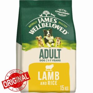 James Wellbeloved Adult Lamb and Rice 15 kg Bag