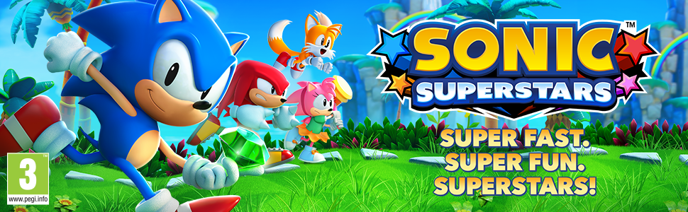Sonic Superstars. Super fast. Super fun. Superstars!