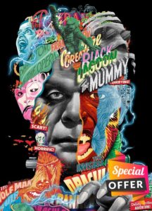 Classic Monsters [Coffee Table Book] [4K Ultra HD] [1931 - 1954] [Blu-ray] [Region Free]