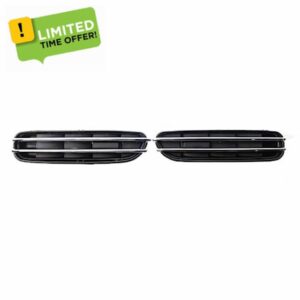2Pcs Car Side Fender Air Flow Vent Grille Wear-resistant Side Air Flow Vent Replacement/Fit For BMW 5 Series E39 E60 M5 1991-2010 Air Intakes