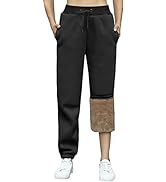 Voqeen Fleece Lined Leggings Women High Waisted Thick Pants Soft Sherpa Tight Pants Thermal Tummy...