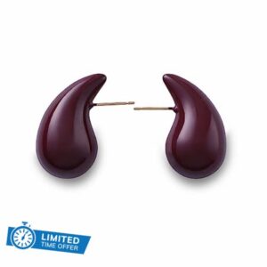 Rajputana Chunky Gold Hoop Earrings for Women