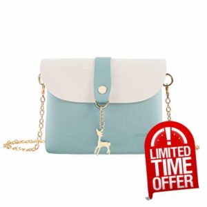 AISPARKY Small Cross Body Bag for Girls PU Leather Shoulder Handbag Cross Body Purse Gifts for Teens Girls