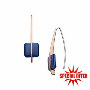 Skagen Women's Stainless Steel Earrings Sea Glass with Ear Clasp