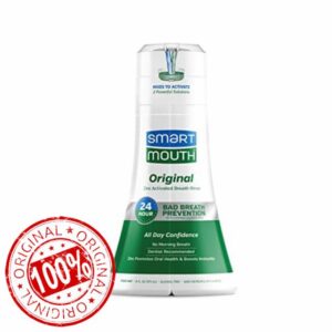 SmartMouth Original Activated Mouthwash for 24 Hour Fresh Breath