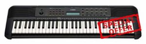 Yamaha PSR-E273 Portable Keyboard - Starter keyboard with 61 keystrokes sensitive