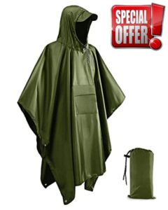 Victoper Waterproof Poncho Adult