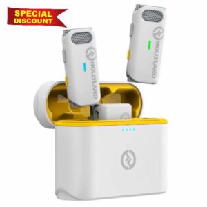 Hollyland Lark M1 Wireless Lavalier Microphone with Noise Cancellation