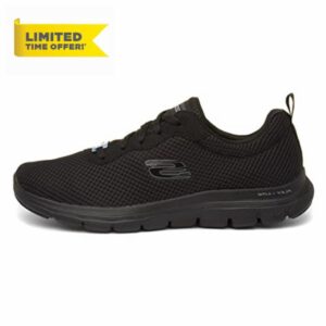 Skechers Womens 2023 Flex Appeal 4.0 Mesh Air Cooled Memory Foam Trainers