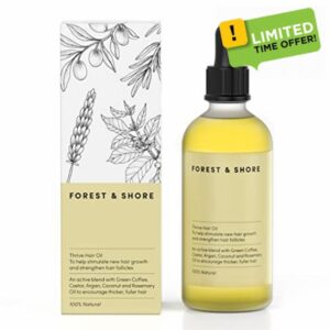 Hair Growth Oil 100% Natural with Caffeine