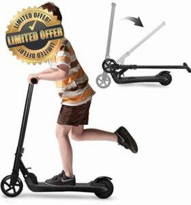 Riding'times Electric Scooter for Kids Ages 4-12