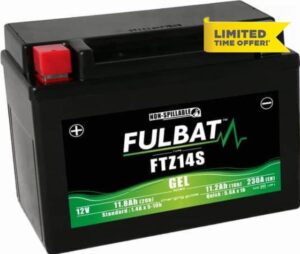 Honda Yuasa YTZ14S Equivalent AGM GEL Battery