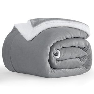 Soft Solid Microfiber Blanket Twin for Sofa Couch