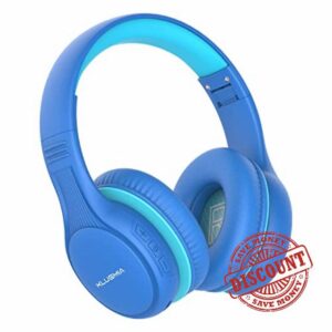 KLUGMIA Kids Wireless Headphones