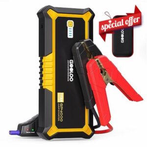 GOOLOO Portable Lithium Jump Starter 4000A Peak Car Starter (All Gas