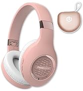 PowerLocus P6 Bluetooth Headphones Over Ear, Wireless Headphones, Super Bass Hi-Fi Stereo Sound, ...