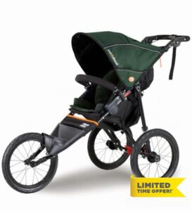 Out ‘n’ About Nipper Sport Stroller | Jogging Pushchair | 16” Air Wheels