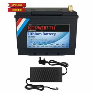 FLLYROWER Lifepo4 Battery 12V 60AH with BMS and Grade A Cells for Camping Car and so on Auto battery Support Series and Parallel