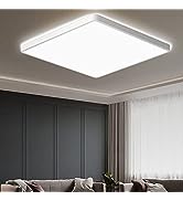 MLOQI 36W LED Ceiling Lights for Bedroom Waterproof Bathroom Light Super Bright 6500K Daylight Wh...