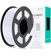 SUNLU PETG 3D Printer Filament, Strong PETG 3D Printer Filament,Neatly Wound Filament Suit for Mo...