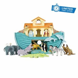 Le Toy Van - Pretend Play Educational Wooden Ark Role Play Toy | Suitable For A Boy Or A Girl 3 Years Old Or Olde