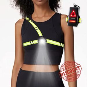 TOPWARD Running Chest Light for Runners
