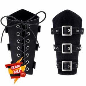 Kavoc 2 Pcs Leather Armor Wristband
