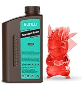 SUNLU Standard 3D Printer Resin, 405nm UV Light Hardening Resin, SLA Resin 3D Printer Photopolyme...