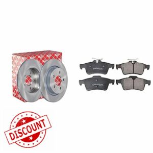 febi bilstein 24620 Brake Disc Set (2 Brake Disc) rear