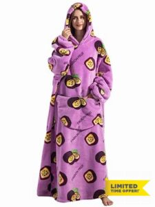 JOREAY Extra Long Oversized Blanket Hoodie