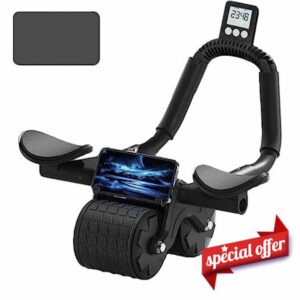 2023 Upgraded Ab Roller Wheel with Timer