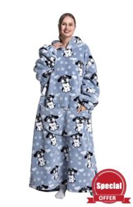 Extra Long Wearable Blanket Hoodie