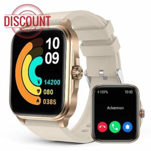 EGQINR Smart Watch for Men Women Answer/Make Calls