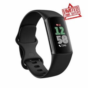 Fitbit by Google Charge 6 Activity Tracker with 6-months Premium Membership Included