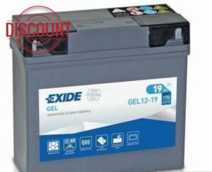 EXIDE GEL 12-19 Battery 19amp BMW K1200GT 2006 on