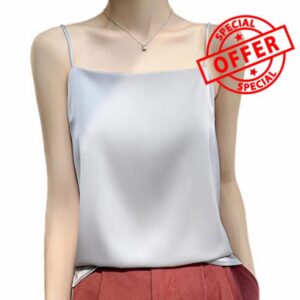 ZIRONG Ladies Silk Vest