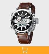 MEGALITH Mens Digital Watches Sports Waterproof Wrist Watch Men Multifunction Digital Analogue Qu...