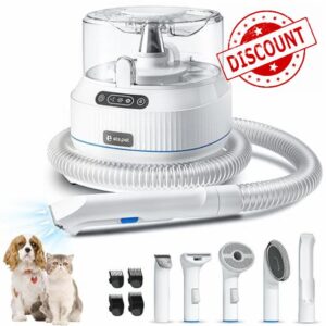 ELS PET Dog Grooming Kit with Vacuum